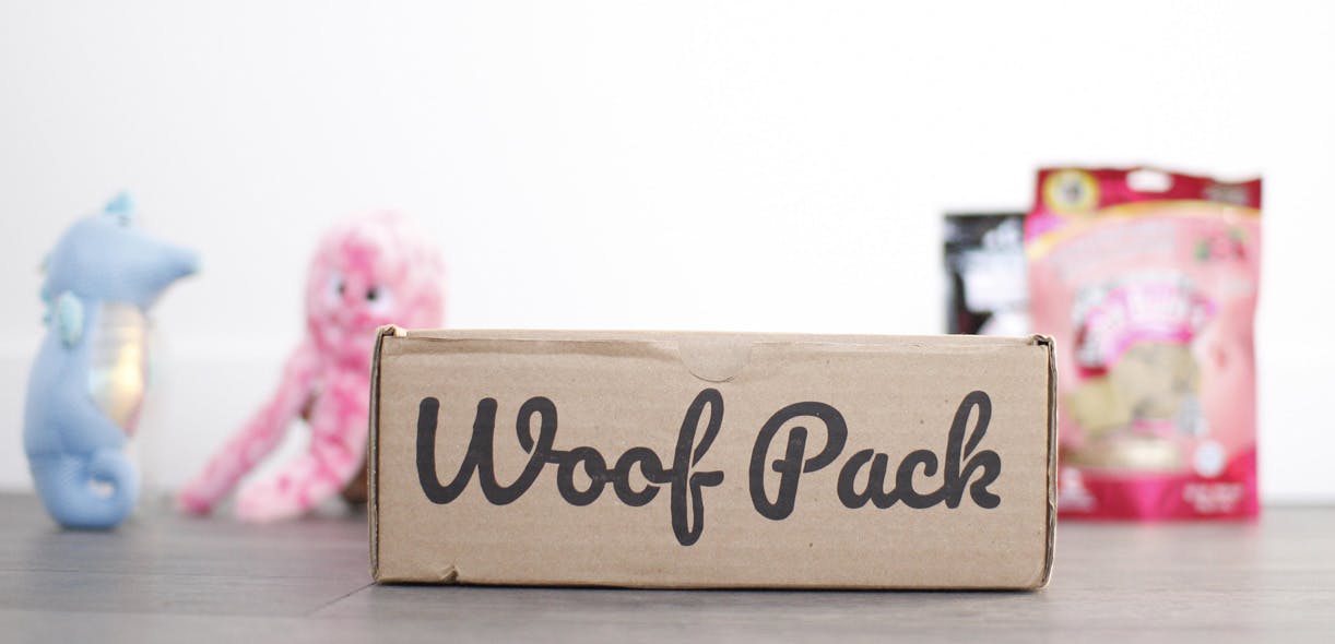 Woof Pack—the monthly box for dogs