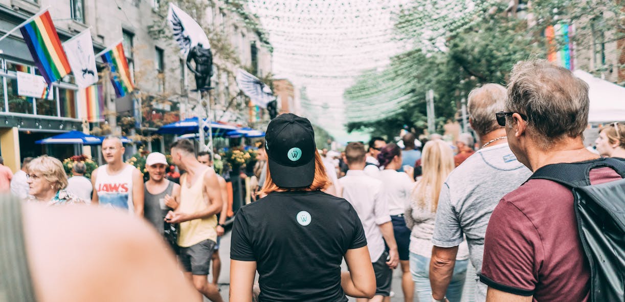 Sharing the Pawsie effect at Pride Montréal