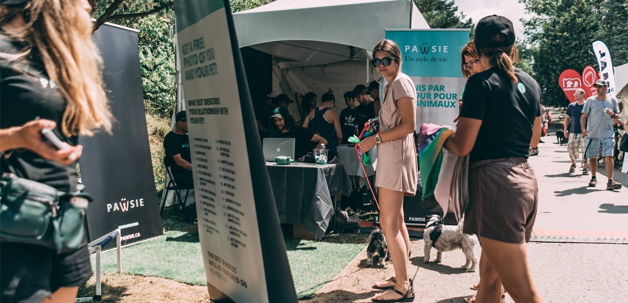 Capturing joy at the Pawsie photo booth