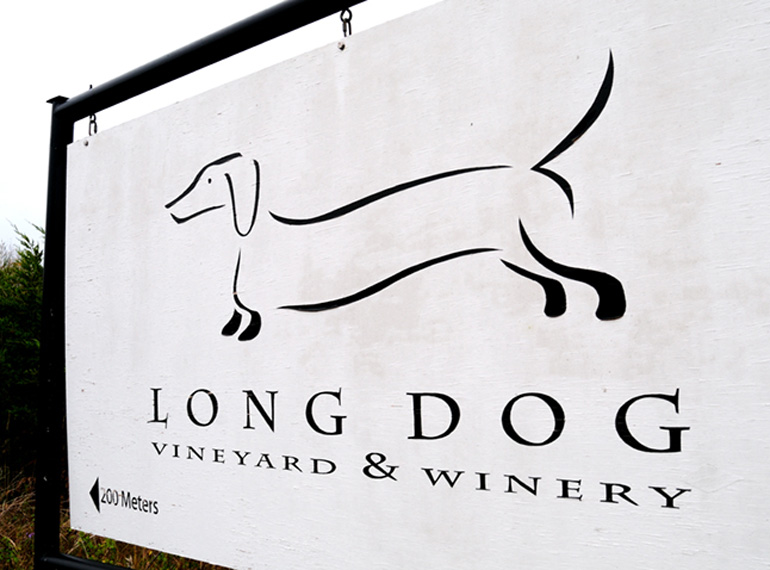 Dog vineyard best sale